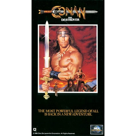 Conan the Destroyer [VHS Tape]