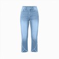 thumbnail image 4 of UAYOTSE Womens High Waist Pants Fashion Casual Straight Leg Wide Leg Jeans,Sizes S, 4 of 5