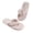 White, variant on Willtoo Womens Flip Flops Slippers with Memory Foam Cute Corduroy Bow House Slippers Indoors Outdoors Soft Anti-Skid Open Top
