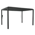 thumbnail image 2 of Backyard Discovery Sarasota 14'x10' Galvanized Steel Louvered Pergola Kit, Adjustable Roof, 2 of 13