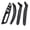 Black LHD 4PCS SET, variant on 4PCS Set Car Front Driver Door Handle Armrest Cover Interior Panel Trim Cover For BMW X5 X6 E70 E71 2007-2013