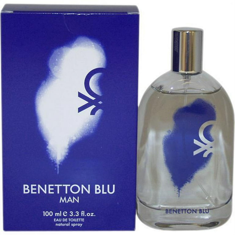 Benetton man outlet blue