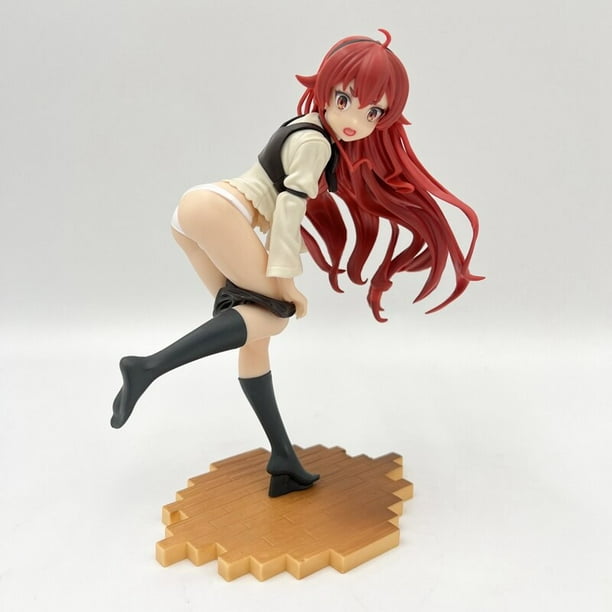 Figura DE ACCIÓN DE Mushoku Tensei, figura de Anime de reencarnación sin trabajo, chica Sexy, Eris, Greyrat, Hentai, modelo coleccionable, juguetes, 18cm Fivean unisex