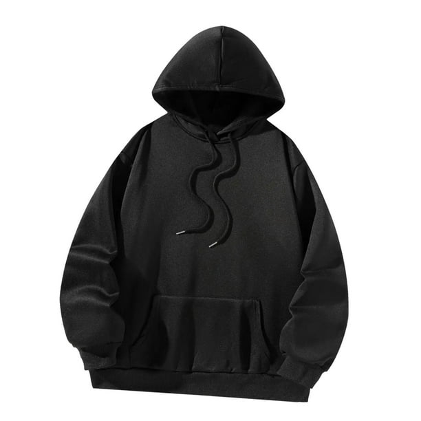 TISHITA Long Sleeve Hoodie Y2K Comfortable Activewear Daily Wear Streetwear  Pullover L 
