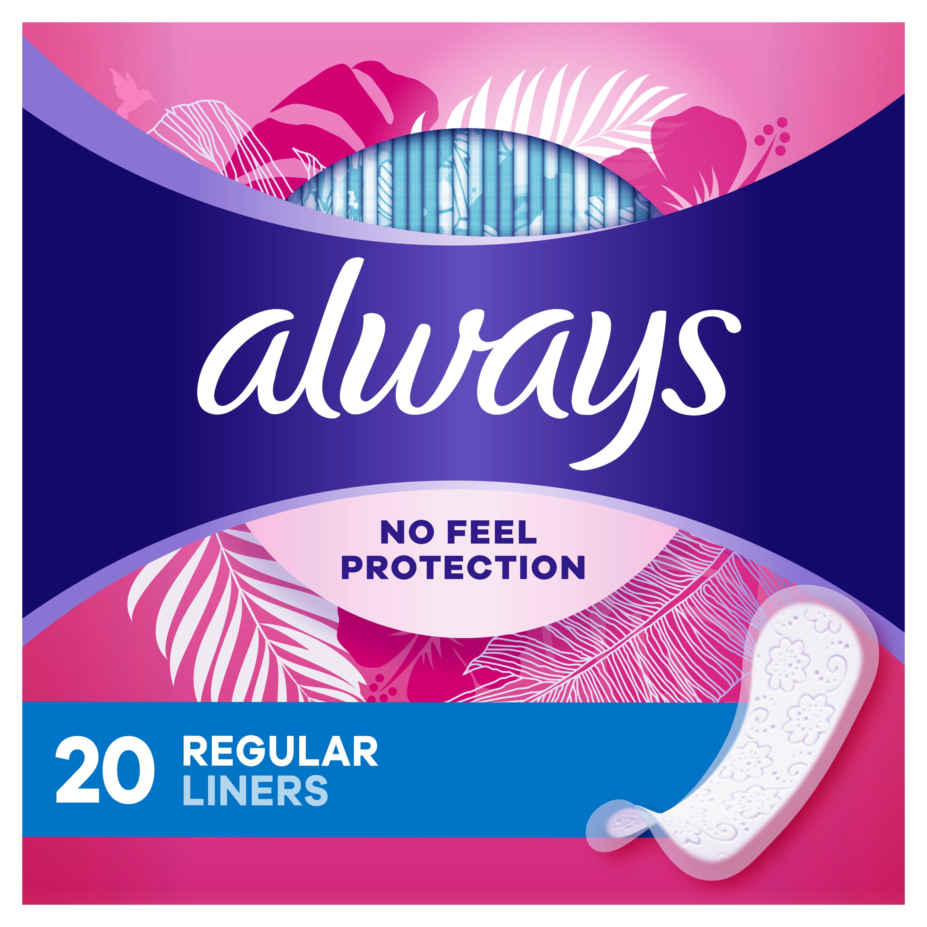 Always Thin Daily Liners Unscented, 20 Ct Deal BrickSeek