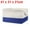 Royal Blue+White, variant on Fabric Storage Bin Basket Closet Clothes Towel Laundry Box Container