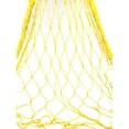 thumbnail image 3 of Yellow Colorful Cotton Fish Net (6 Ft x 15 Ft) Nautical Pirate Hawaiian Luau Fisherman, 3 of 6