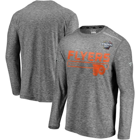 Philadelphia Flyers Fanatics Branded 2019 Stadium Series Authentic Pro Long Sleeve T-Shirt -