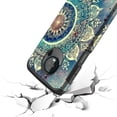 thumbnail image 5 of Moto Z3 Case, Moto Z3 Play Case, Rosebono Slim Hybrid Shockproof Hard Cover Graphic Fashion Colorful Skin Cover Armor Case For Moto Z3 Play (Green Mandala), 5 of 5