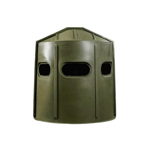 Maverick 5-Shooter GX Deer Blind, Green with Tinted Windows – 360° Panoramic View