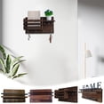 thumbnail image 1 of Xihbxyly Colgador de Llaves de Pared, Textura de Madera Natural, Diseño Compacto Que Ahorra Espacio, Organizador para La Entrada, Práctico Almacenamiento de Llaves, Fácil Instalación, Tamaño 40,5 X 2, 1 of 7
