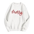 thumbnail image 4 of Christmas Outfits for Women Fall Clothes for Women Tree Pattern Crewneck Pullover Long Sleeve Streetwear Top for Casual Wear and Holiday Use, 4 of 4