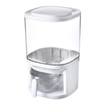 thumbnail image 1 of Dispensador de kg, contenedores de cereales para alimentos secos con taza medidora de drenaje giratoria a prueba de con, 1 of 9