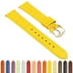 StrapsCo Bracelet de Montre en Cuir Gaufré pour Femmes Crocodile - Bracelet à Libération Rapide - 10mm 12mm 14mm 16mm 18mm 20mm 22mm 24mm – image 1 sur 5