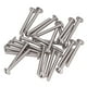 thumbnail image 1 of Kit de tornillos de cabeza de botón con brida, 50 piezas Tornillos con brida de cabeza de botón con brida Tornillos de cabeza hexagonal creados magistralmente, 1 of 8