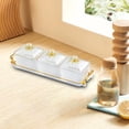 thumbnail image 6 of Esquirla Appetizer Tray,,Dried Fruit Tray Lid,,Snack Tray,Snack Serving Tray for Fruit Dining Room,Party,Wedding,Kitchen Transparent, 6 of 8