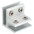thumbnail image 1 of 4 Pack Railing Glass to Glass Clamp for Glass, Railing Glass Clip Holder Stabilizer for Coastal Outdoor Balustrade 8-12mm, 1 of 5