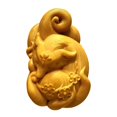 thumbnail image 2 of simhoa Hand Carved Figurine Car Interior Decoration Car Rear View Mirror Pendant Garden B, 2 of 8