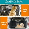 thumbnail image 3 of Barrera de coche para perros CJYMMFAN, máxima seguridad, ajuste universal, 3 of 7