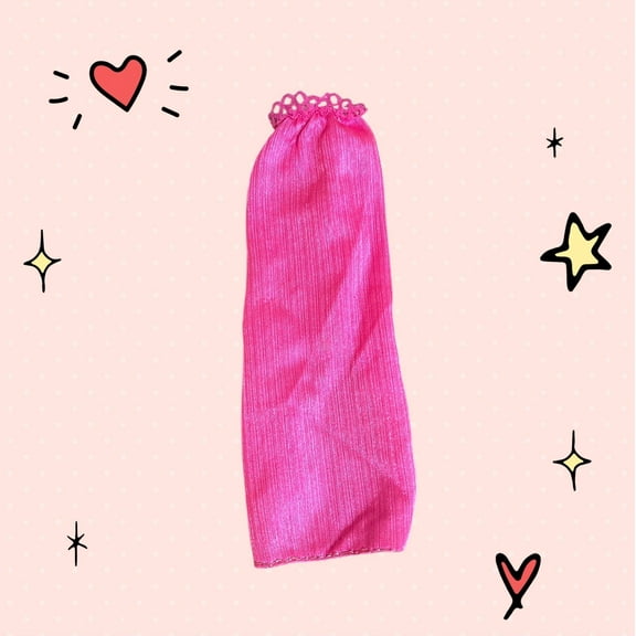 Lol Surprise doll OMG Bartz Long Pencil Evening Skirt Pink