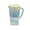 Beige, variant on Hecnuo,81oz Plastic Pitcher with Lid,Large Water Jug for Lemonade,for Drinking Coffee From A Large Ceramic Stoneware Mug with A Big Stylish Handle