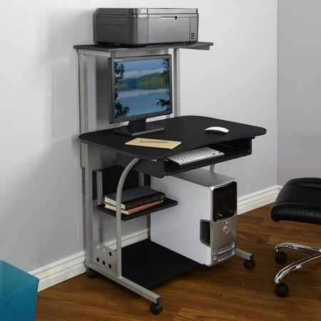 Mobile Computer Tower with Shelf, Multiple (Best Mobile For Office Use)