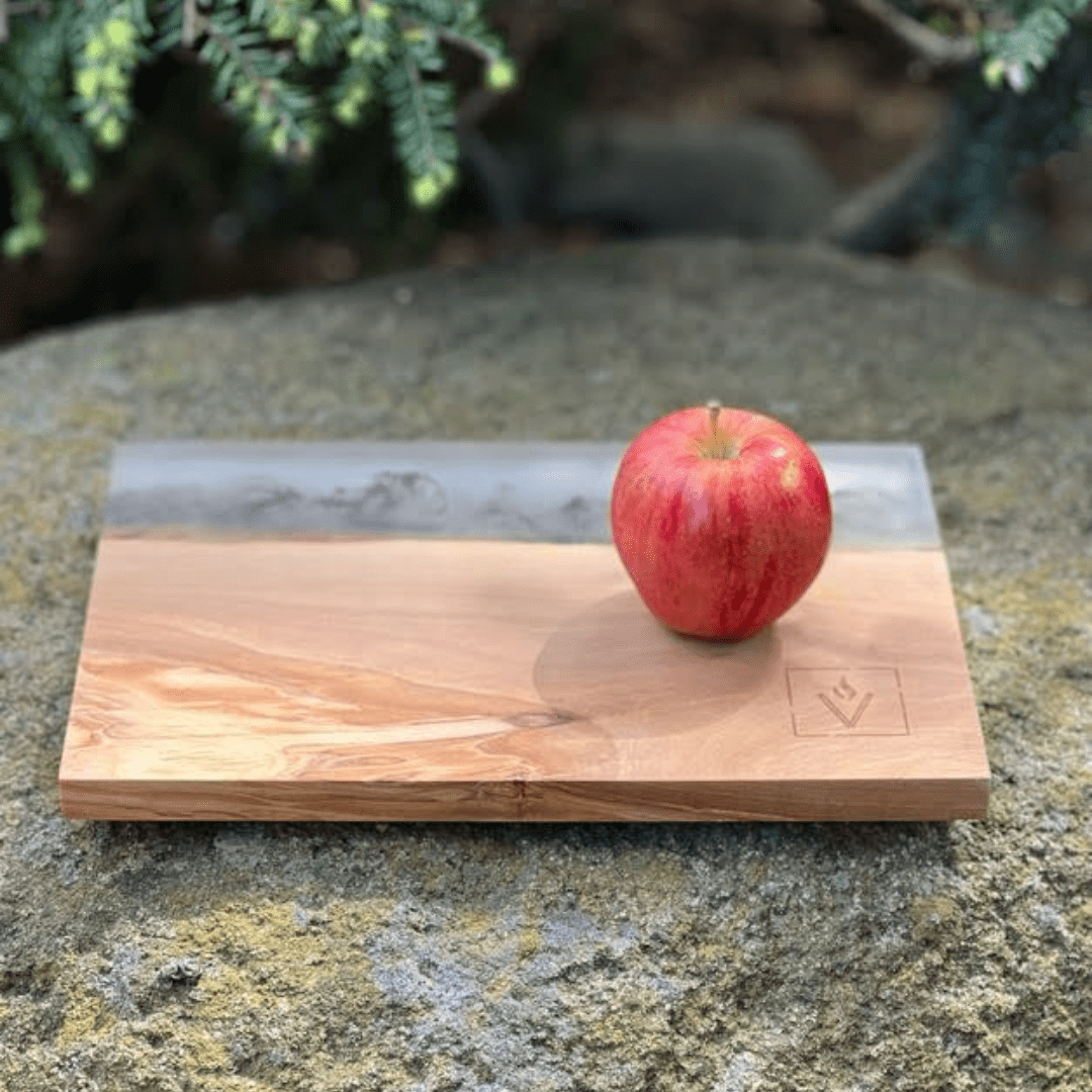 Large Resin Charcuterie Board with Olive Wood | Serves 4-6 People