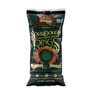 Unique Snacks - Sourdough Craft Beer Pretzel Rings, Homestyle Baked, Certified OU Kosher and non-GMO, 11 Ounce Bags, 33 Ounces Total (Pack of 3)