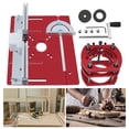 thumbnail image 2 of BELOWSYALER Router Lift Kits Manual Lifting Router Lift Systems Kits Router Insert Base Plate Router Lift Systems Router Woodworking, 2 of 8