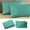 Green 2pc, variant on InsCrazy Pillow Cover, King Size, Pillow Cases - 2 Pack - Envelope Closure - Soft Brushed Microfiber Fabric - Shrinkage and Fade Resistants Pillow Covers 20 X 30 Inches