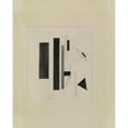 thumbnail image 3 of Kazimir Malevich 20x24 Black Modern Framed Museum Art Print Titled - Untitled (Suprematist Composition) (1919), 3 of 5