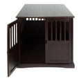 thumbnail image 6 of Wooden Extra Large Pet Crate Espresso End Table, 6 of 10