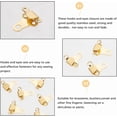 thumbnail image 6 of 1box 30 Pairs Sewing Hooks and Eyes Closure set Brass Trouser Fasteners Closure Metal Hook and Eye Fasteners Metal for Trousers Clothing Skirt Dress Bra Fasteners Sewing Craft, 6 of 9
