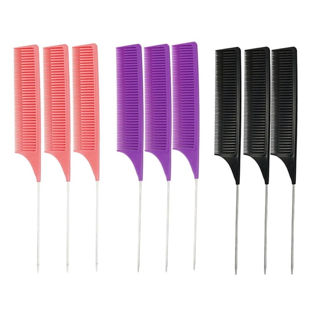 9x para Mechones, Antiestático para El Cabello, de Peluquería para Cabello, Coloración Y Peinado