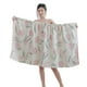 thumbnail image 1 of Bata de baño hasta la rodilla con cierre ajustable para mujer, 1 of 5