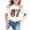 T-White, variant on Adeawade Tops For Girls Short Sleeve Crewneck T Shirts Number Print Graphic Kids Funny Novelty Top Tee Soft Spring Playsuit 3-4 Years White