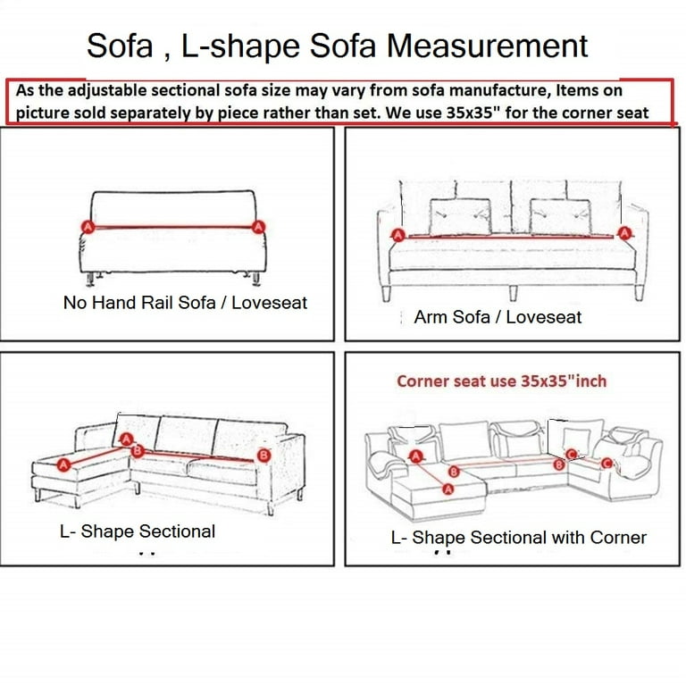 OctoRose Improved Anti-Slip Grip Sofa and Couch Protector