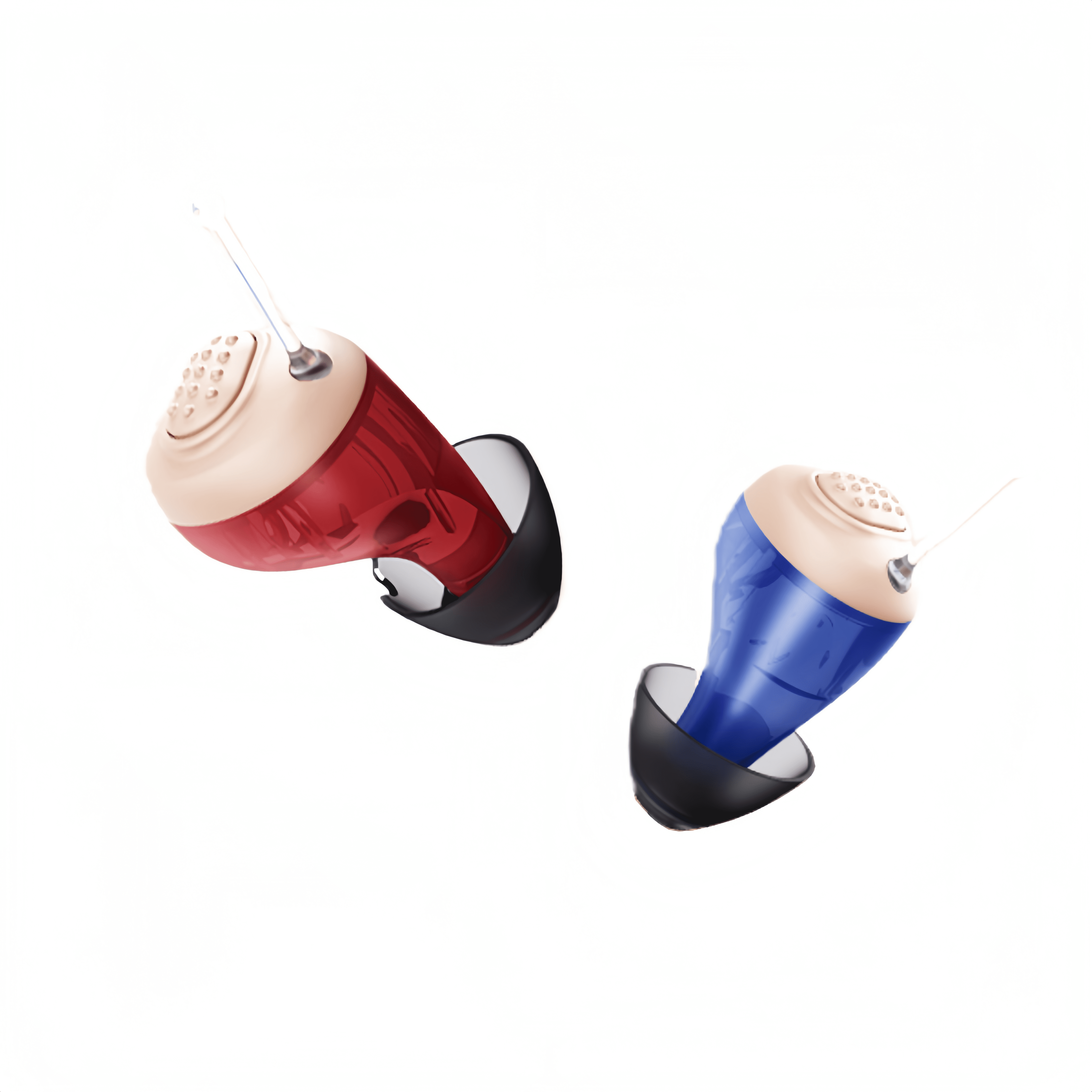 iadr Rechargeable OTC Hearing Aids for Seniors & Adults – Invisible In-Ear Design,Auto On/Off, Portable Charging Case, Noise Reduction, Comfortable Fit