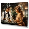 thumbnail image 2 of Designart "Cocktail Hour Country Clubs painting I" Country Clubs Wall Art Print, 2 of 5