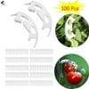 PULLIMORE 100 Pcs Plant Benders Clips Tomato Branches 90 Degree Plants Trainer for Low Stress Training Control The Growth of Plants