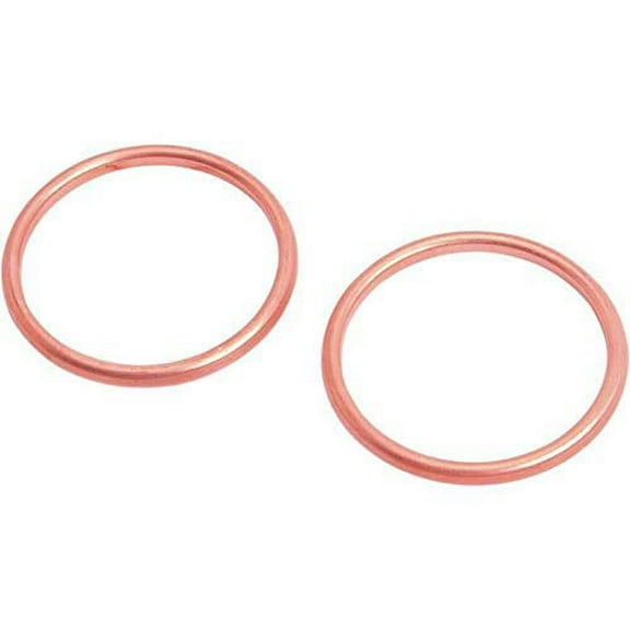 James Exhaust Pipe to Cylinder Head Copper Ring Gasket Kit (JGI-65834-68-A2)