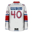 thumbnail image 3 of Pepsi 1940 White Throwback Hockey Jersey, 3 of 5