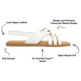 thumbnail image 2 of Journee Collection Womens Merrin Tru Comfort Foam Sling Back Flat Sandal, 2 of 6