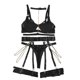thumbnail image 2 of Gibobby Lencería mujer erótica Ropa Interior Mujer Lenceria Sexy de Encaje Sexy Pijama para Mujer Ropa Interior(Negro, G), 2 of 5