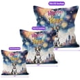 thumbnail image 4 of Happy New Year with Boston Terrier Fireworks Holiday Xmas Winter 2025 Pillow Cushion Double Sided Gentleman Dog Lover Gifts Throw Pillow - 00025, 4 of 4