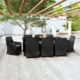 thumbnail image 6 of vidaXL Patio Dining Set Outdoor Dining Set Table and Chair Set for Garden, 6 of 25