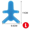 thumbnail image 3 of Herwey 3 Sizes Aluminium Toad Finger Splint Malleable Brace Support Recovery Injury, Finger Splint,Malleable Splint, 3 of 8