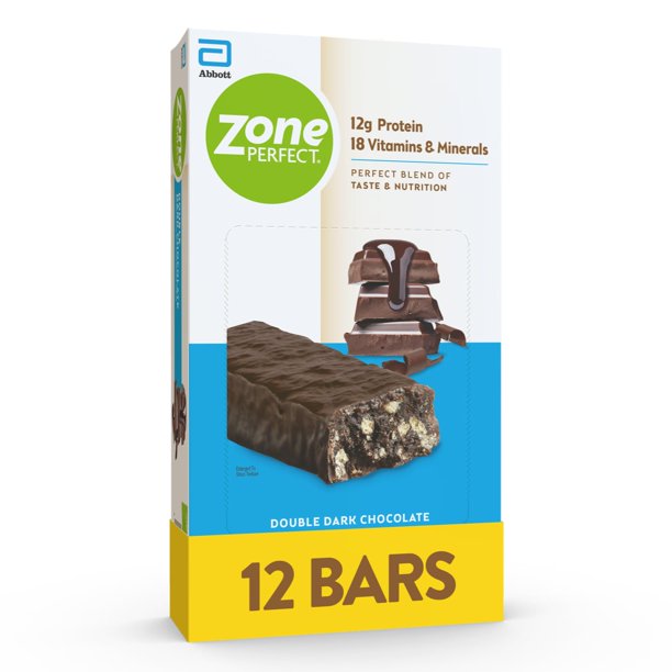 ZonePerfect Protein Bars, Snack For Breakfast or Lunch, Double Dark