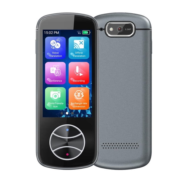 Language Translation Device, Instant Two-Way Translation, No WiFi Required, With Over 137 Languages Available