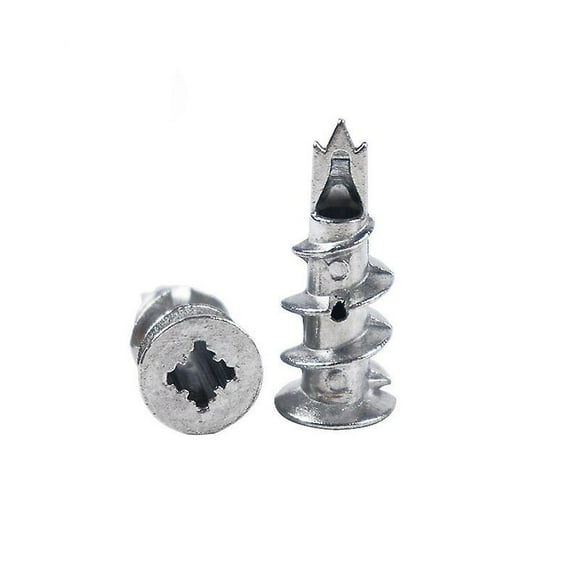 20 Pieces Self-drilling Metal Anchors With Screws. For Fastening In Concrete, Brick Masonry, Plasterboard Etc.